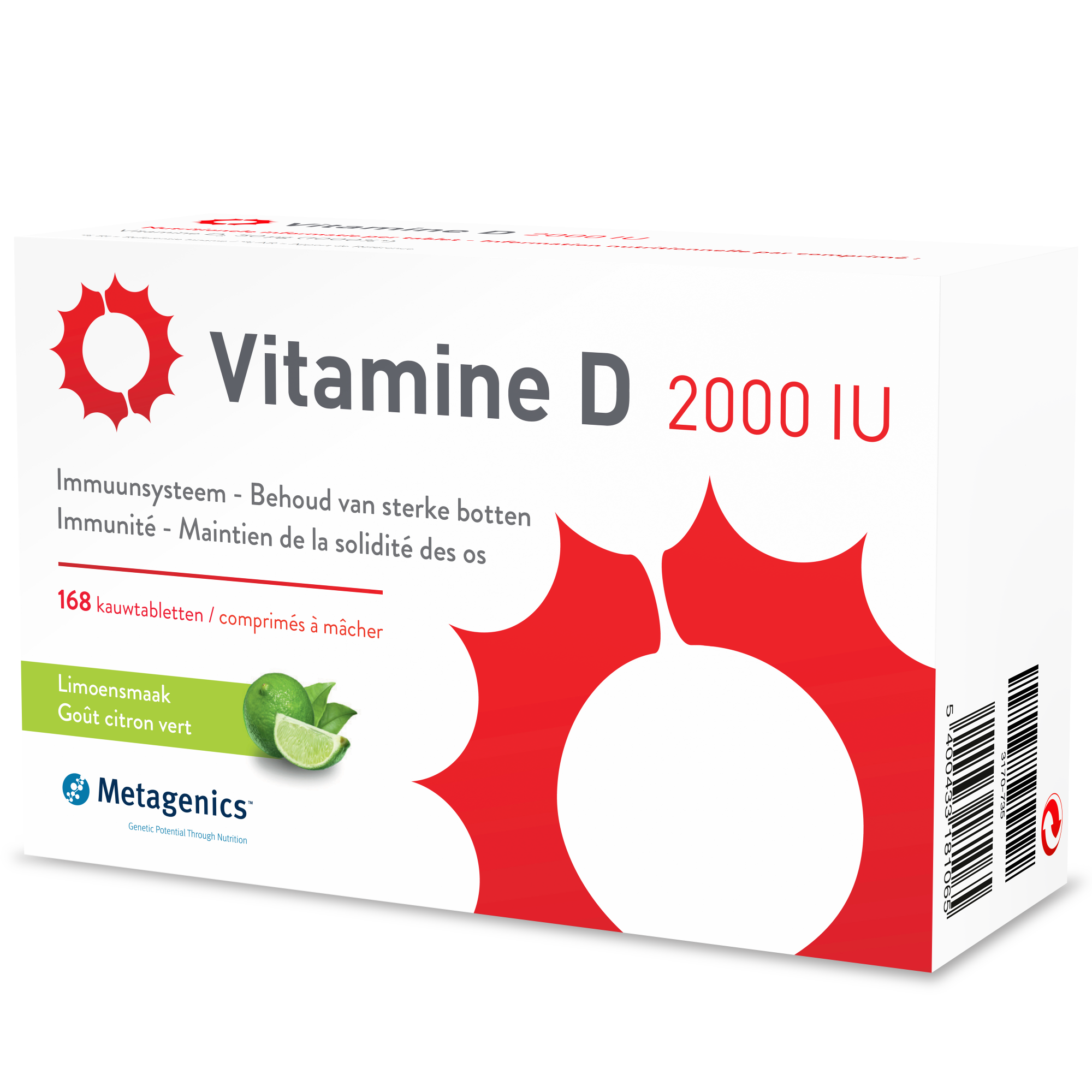D - Elke dag jouw vitamine D van Metagenics